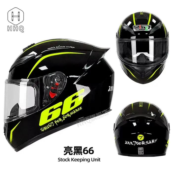 Casque de moto intégral Bluetooth – Anti-buée