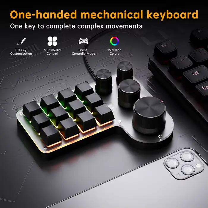 Clavier de jeu mécanique filaire USB