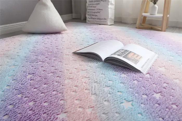 Tapis de zone uniques qui brillent dans la nuit