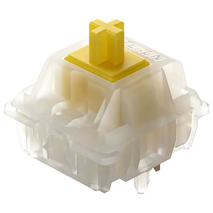 GATERON KS-3X1 V2 commutateurs Pro jaune laiteux