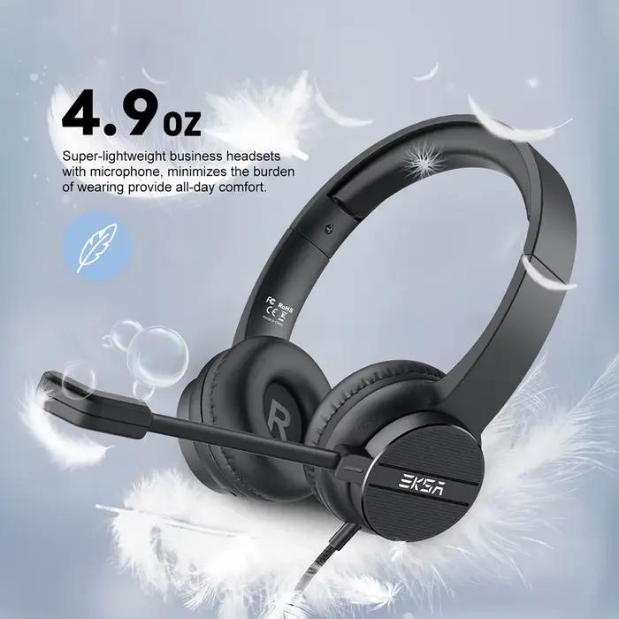 EKSA H12/H12E casque filaire 3.5mm/USB