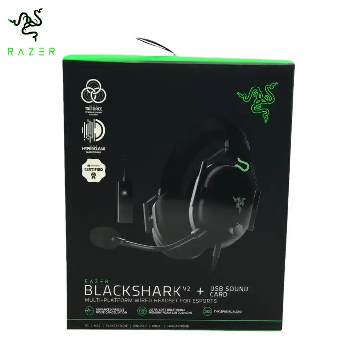 Casque de jeu Razer BlackShark V2 avec carte son Surround THX 7.1