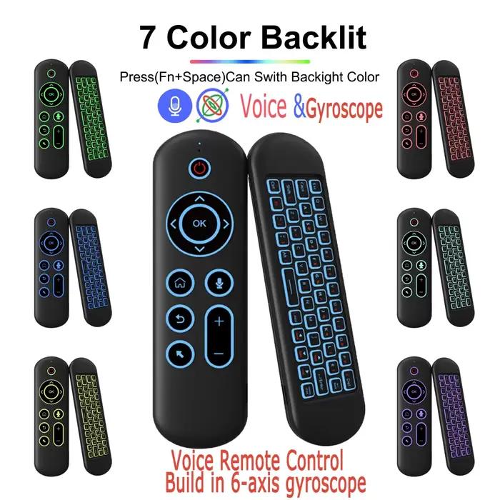 Gyroscope vocal Air Mouse avec télécommande