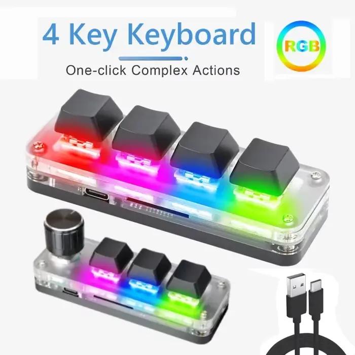 Clavier mécanique programmable personnalisé