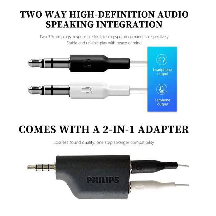 Casque filaire Philips SHM7110U pour ordinateur