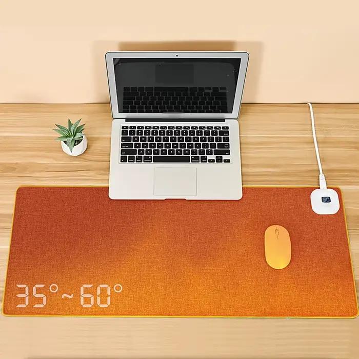 Tapis de souris chauffant 80x33cm 35 ℃ /40 ℃ /45 ℃ /50 ℃ /55 ℃ /60 ℃