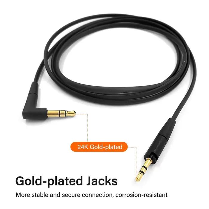 Câble pour écouteurs Sennheiser HD400S HD450BT HD350BT HD4.30 HD4.40BT Momentum 4 3 2 1