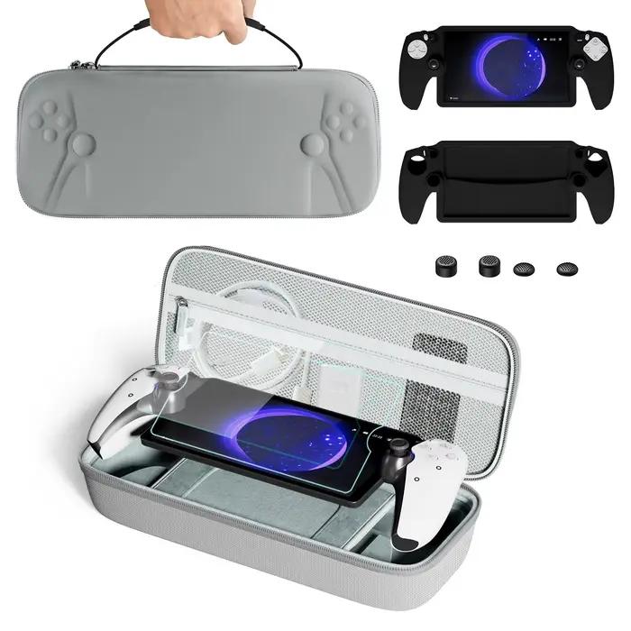 Accessoires 8 en 1 pour PlayStation Portal – Étui de transport PS5