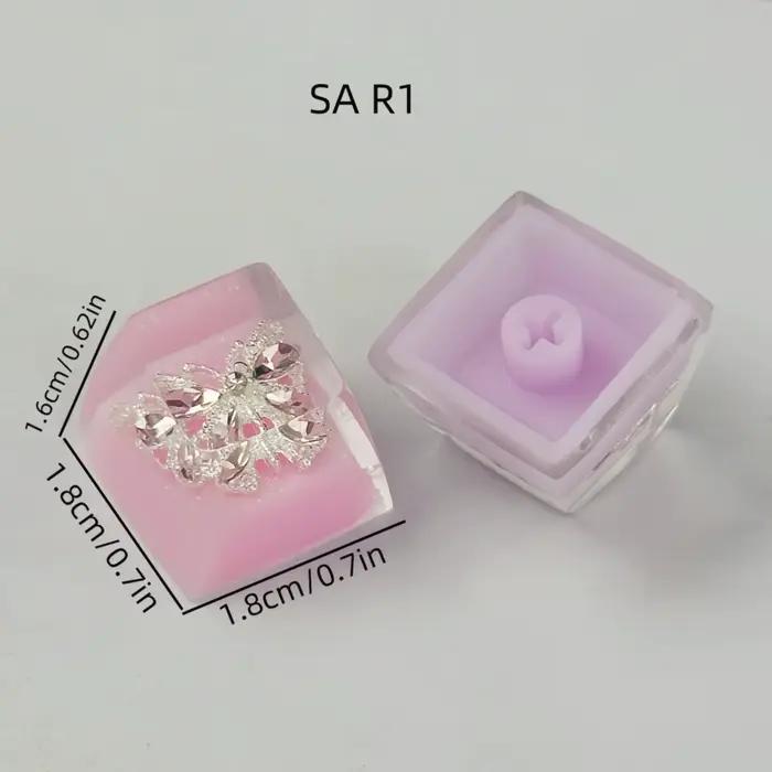 Capuchons de touches artisanaux en résine