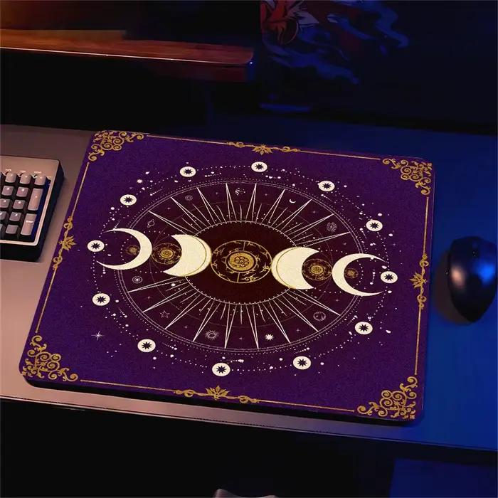 Tapis de souris E-Sports Phases Solaires et Lunaires Version Contrôlée Surface Rugueuse Accessoires PC