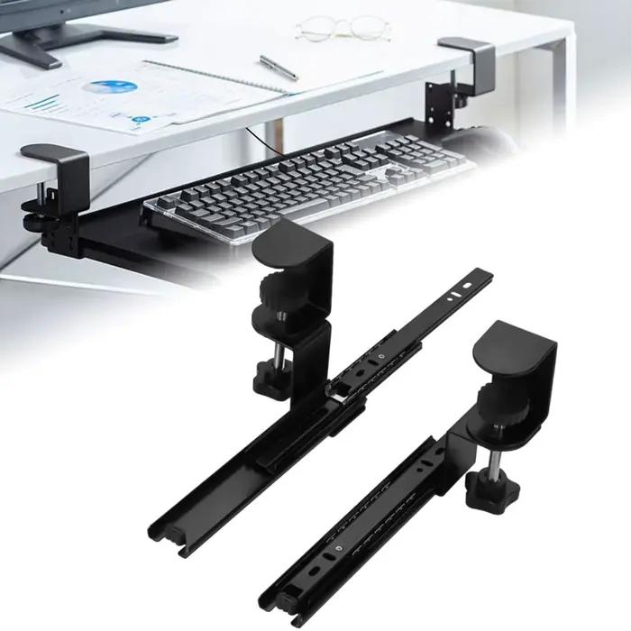 Support de clavier coulissant multifonction sans perçage
