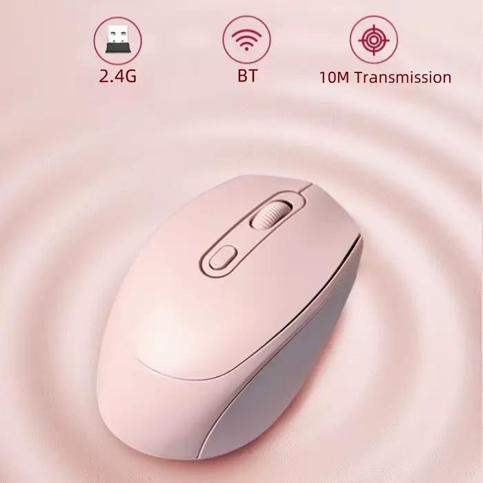 Souris sans fil Bluetooth 2.4G