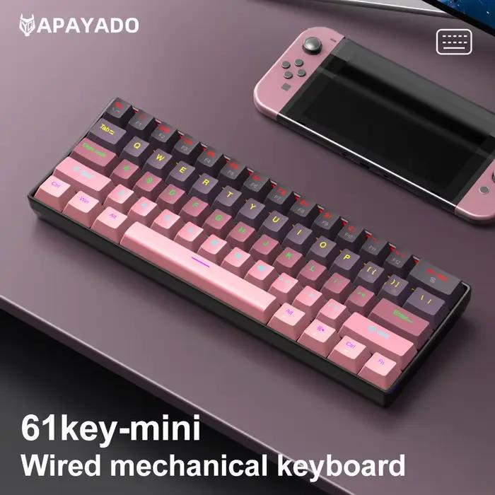Clavier mécanique APAYADO filaire dégradé 60%