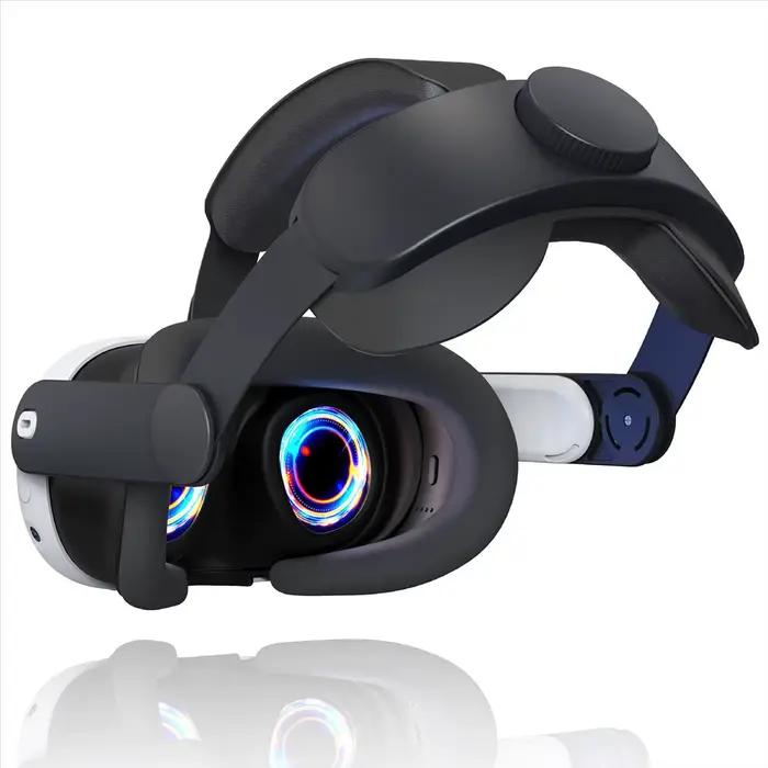 BaoBao- Sangle de tête pour casque Meta Quest 3 VR Améliorer le confort