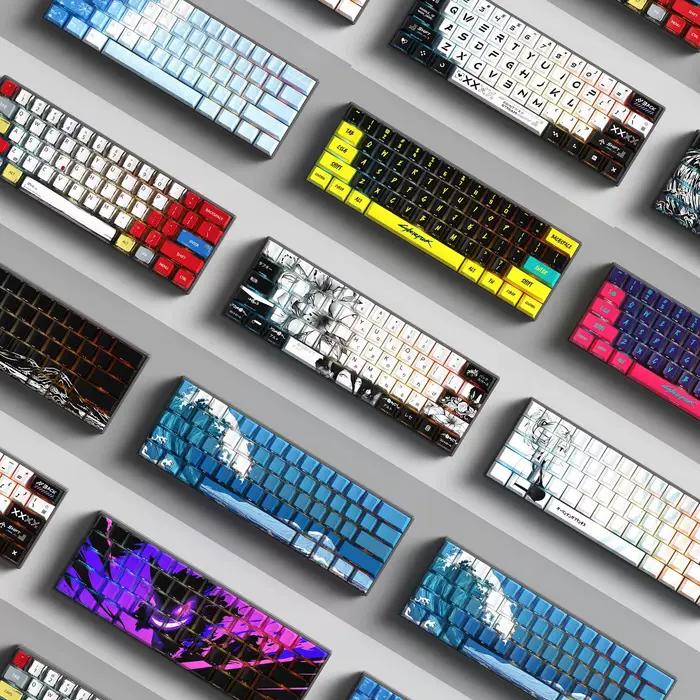 Capuchons de touches translucides à profil d'origine