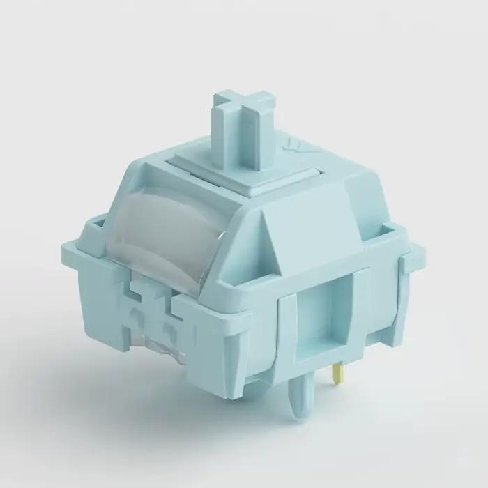 Interrupteurs silencieux bleus KTT pour clavier mécanique