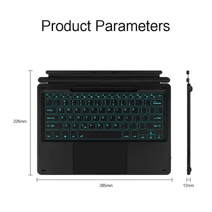 Clavier Bluetooth pour Microsoft Surface Pro 11 2024 10 9 8 X