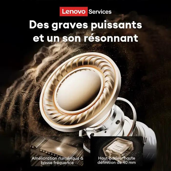 Casque sans fil Bluetooth 6.0 Lenovo LES-107