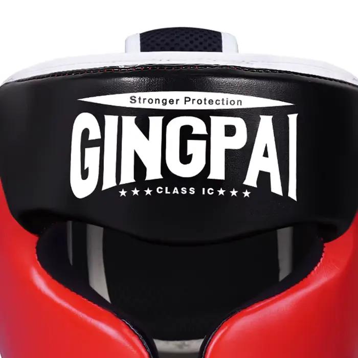 Casque de boxe Sanda entraînement tête protecteur garde boxe Muay couvre-chef Thai casque Kickboxing tête équipement de protection équipement de gymnastique