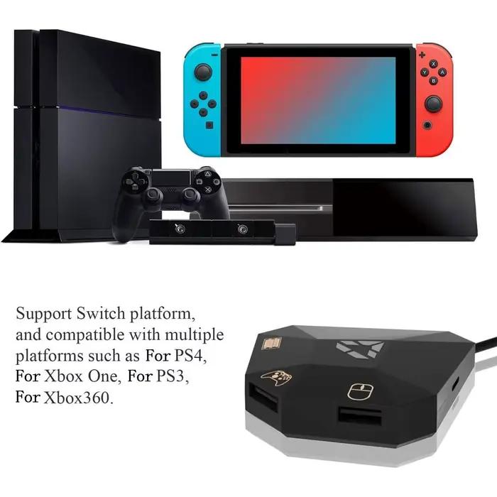 Adaptateur de clavier et souris USB pour console de jeu