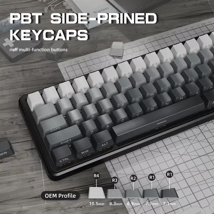 Attack Shark X66 – clavier de jeu mécanique sans fil