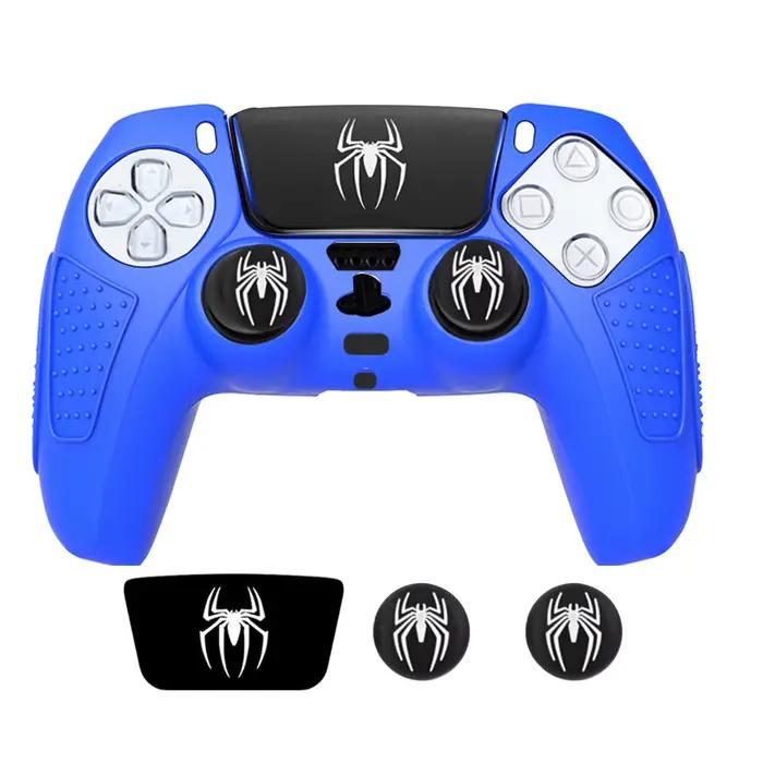 Housse en silicone Spider pour manette PS5