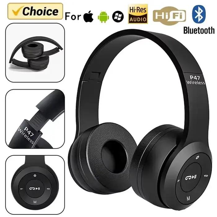 Casque stéréo P47 5.0, Bluetooth