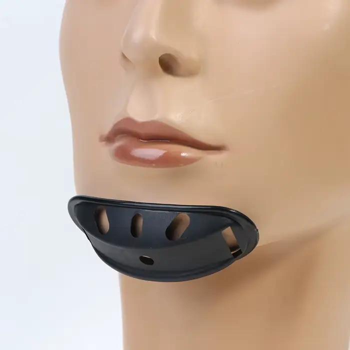 2/10x casque de moto universel mentonnière garde pour vélo patinage ski casque