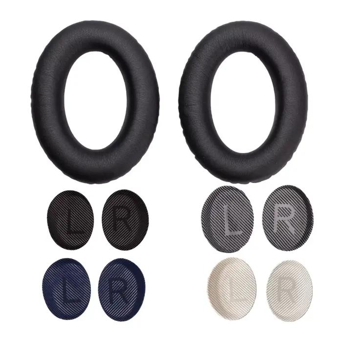 Oreillettes en mousse de cuir pour casque