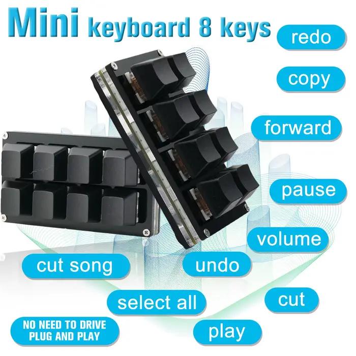 Mini clavier mécanique personnalisé USB