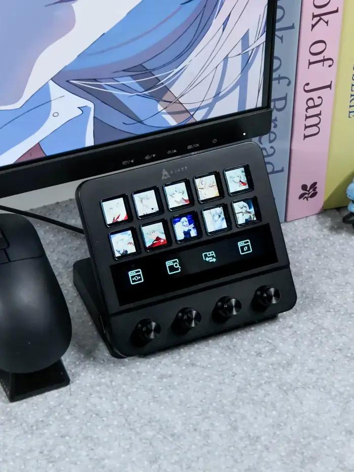 AJAZZ AKP03E/AKP05E/N1 Console clavier panneau d'assistant de bureau contrôleur Stock Trading Streaming en direct mélange Audio Programmable