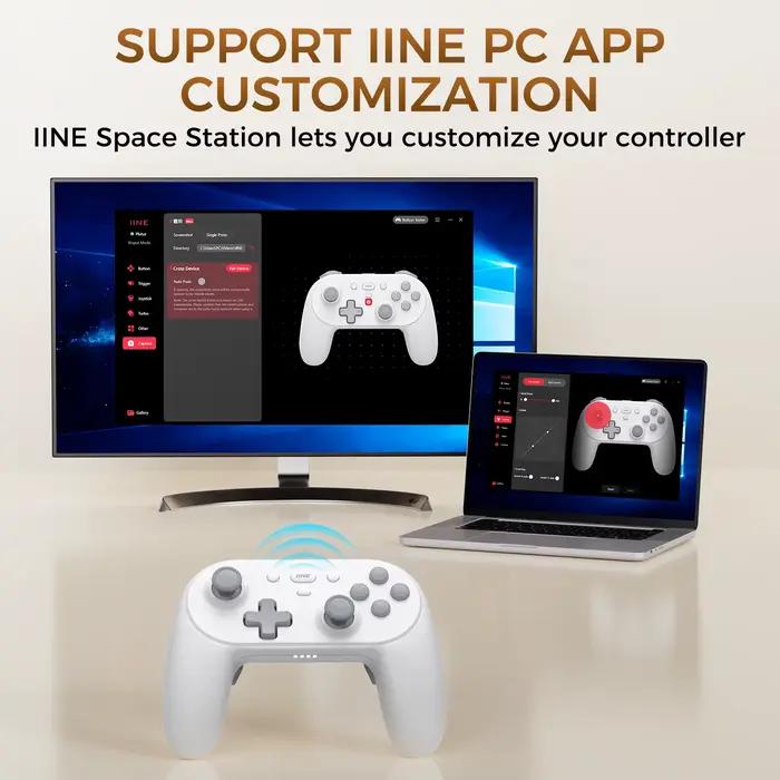 Contrôleur sans fil IINE PC/iOS/Android/téléphone/commutateur