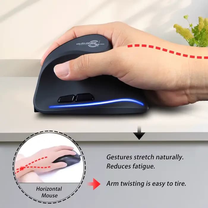 Souris verticale sans fil