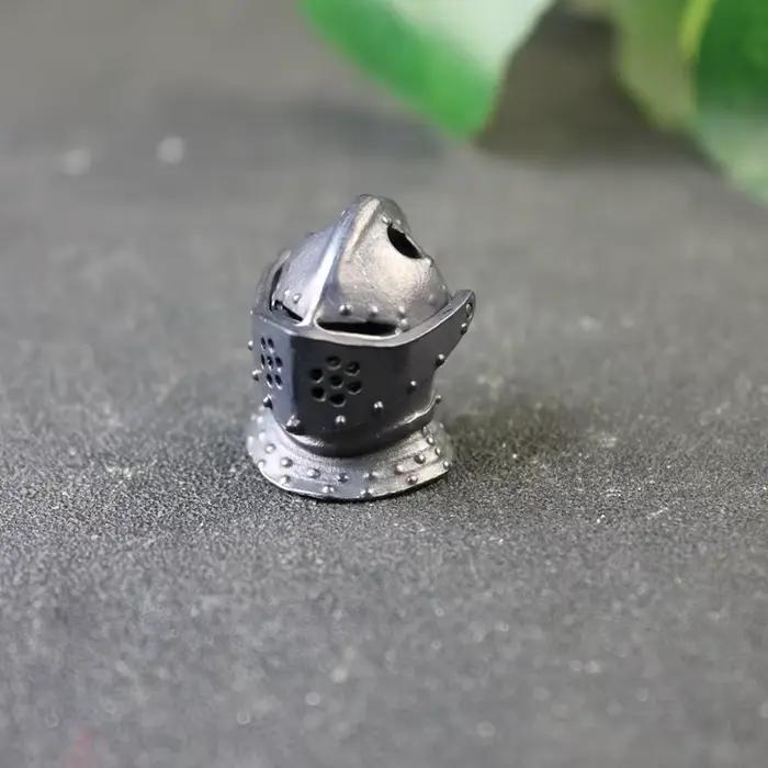 Casque de guerrier en laiton