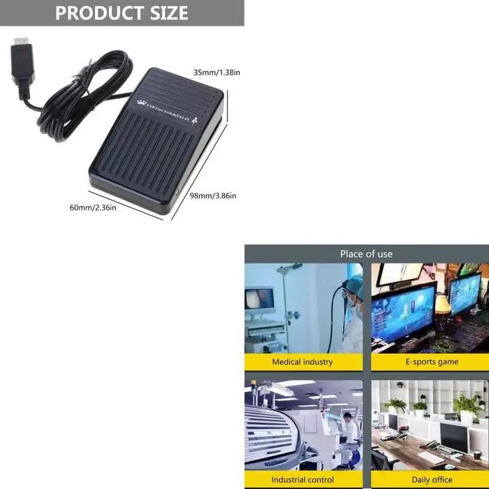 Pédale de commande USB pour clavier