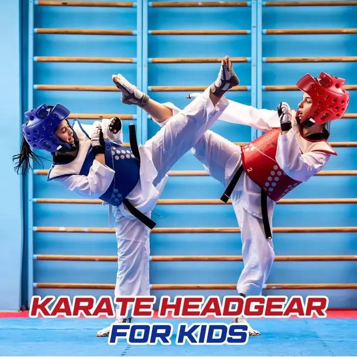 Casque de Taekwondo léger pour enfant, respirant, flexible, masque de combat pour arts martiaux, protection de tête robuste et portable, Taekwondo pour enfants