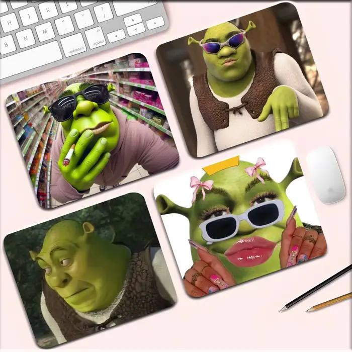Mignon drôle s-shrek petit tapis de souris clavier coussin pour ordinateur portable