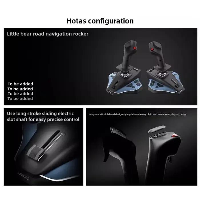 WINWING URSA MINOR – Joystick de compagnie aérienne