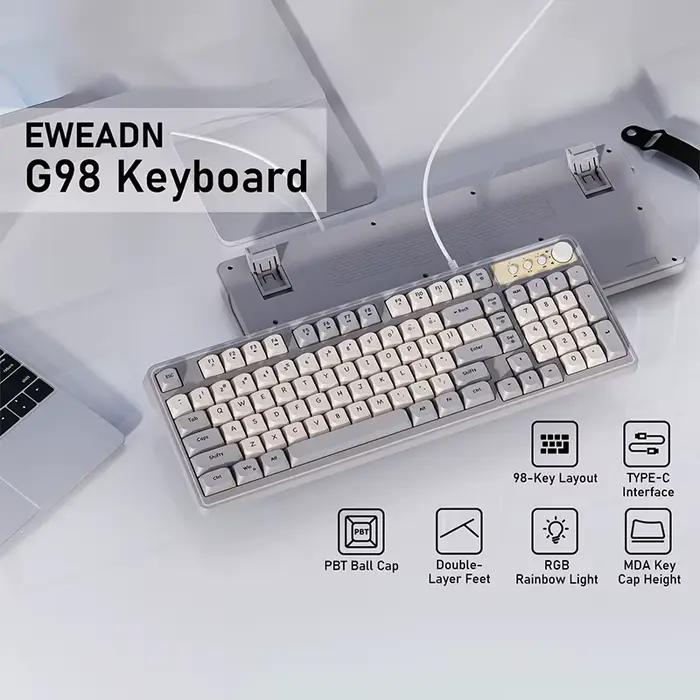 Clavier de jeu EWEADN filaire