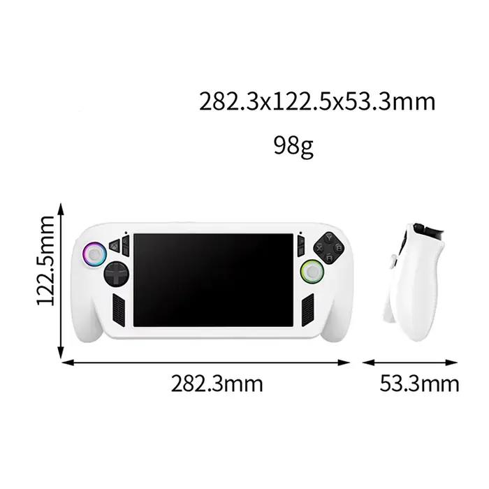 Kit d'accessoires 5 en 1 pour étui de protection ROG Xbox Ally X en silicone doux pour joueurs offrant une protection complète et une utilisation confortable pour des moments de jeu exceptionnels