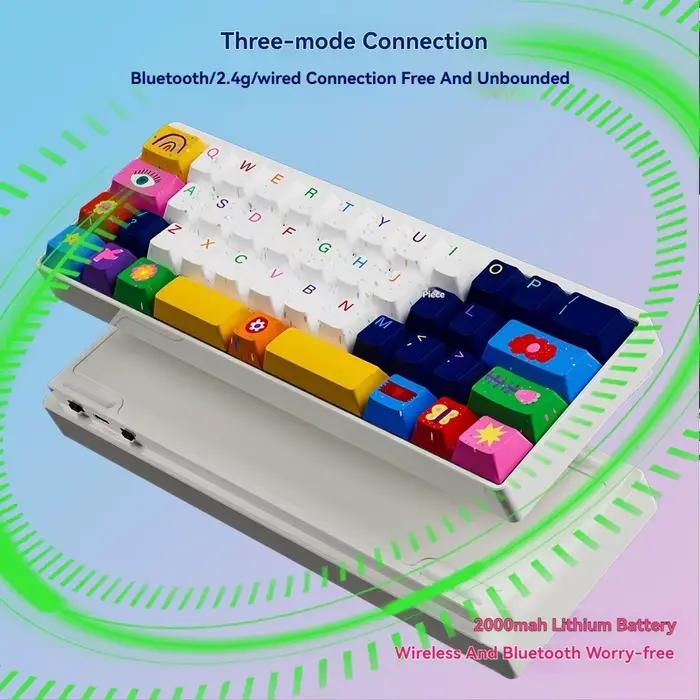 MMD KM40 clavier mécanique sans fil Tri-mode joint torique échangeable à chaud concepteur personnalisé 40% aluminium