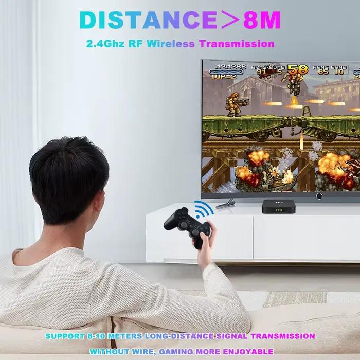 Contrôleur sans fil 706 pour PS3/consoles de jeux/Win PC/TV Box/ordinateur portable avec 360 ° Joystick adapté au