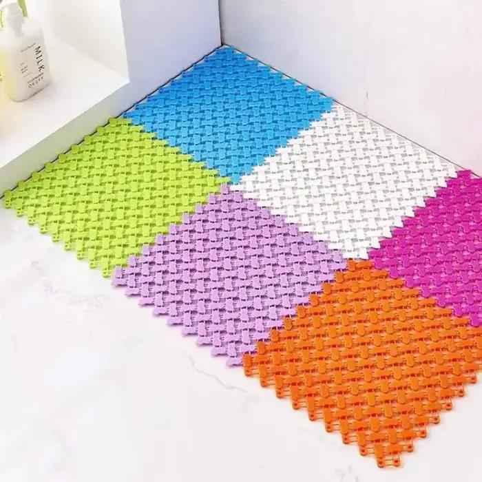 Tapis antidérapant pour salle de bain, 1 pièce, tapis imperméable pour la douche, anti-chute, pour la salle de bain