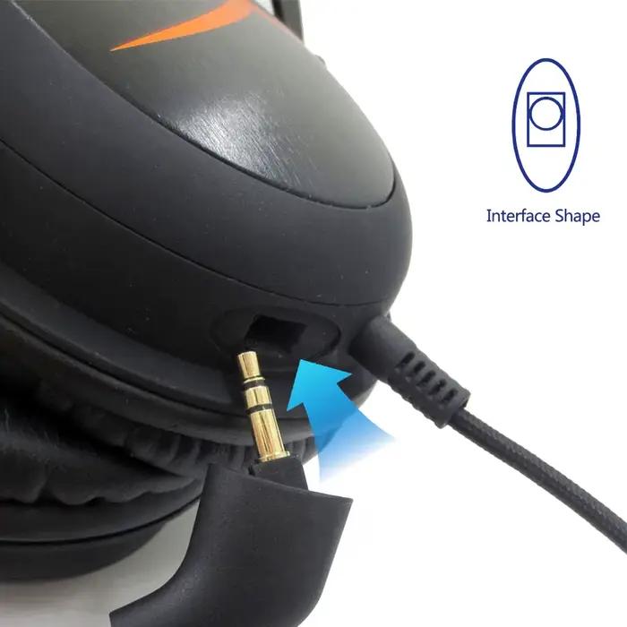 Microphone de casque de jeu remplaçable de haute qualité avec prise Jack 3.5MM