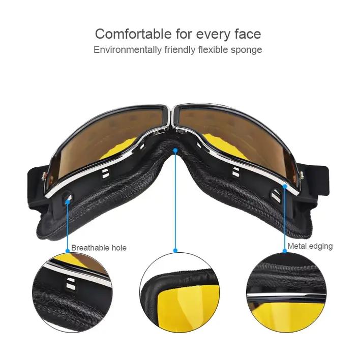 Masque de moto, lunettes de motocross, lunettes de casque, lunettes anti-vent tout-terrain, lunettes de moto cross, lunettes de casque ATV METS