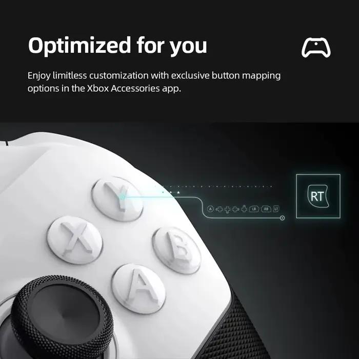 100% nouveau contrôleur sans fil Microsoft Xbox Elite original série 2 cœurs – blanc