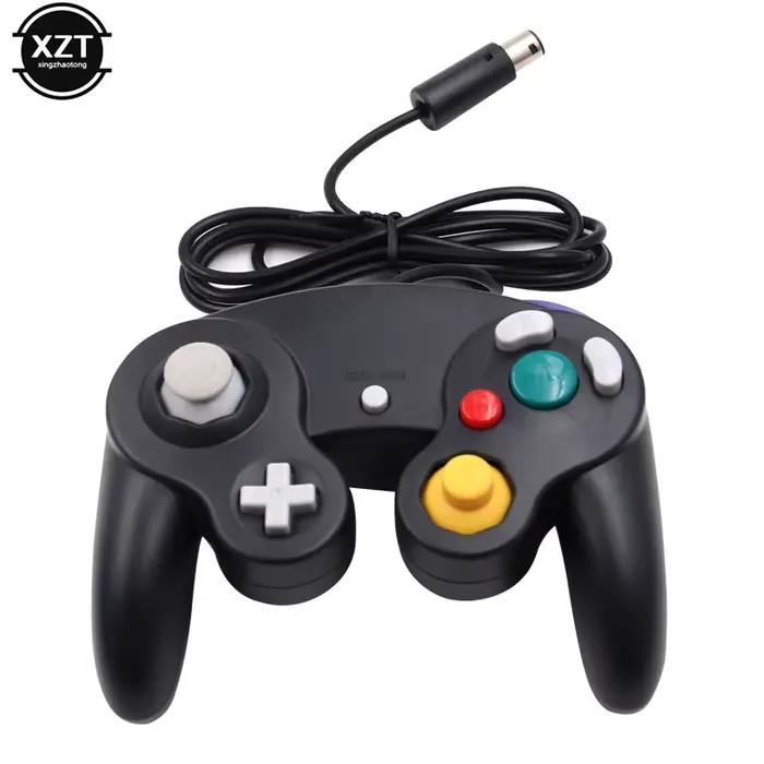 Contrôleur de jeu filaire classique pour console NGC GameCube double mode confortable à offrir pour passionnés de jeux occasions spéciales