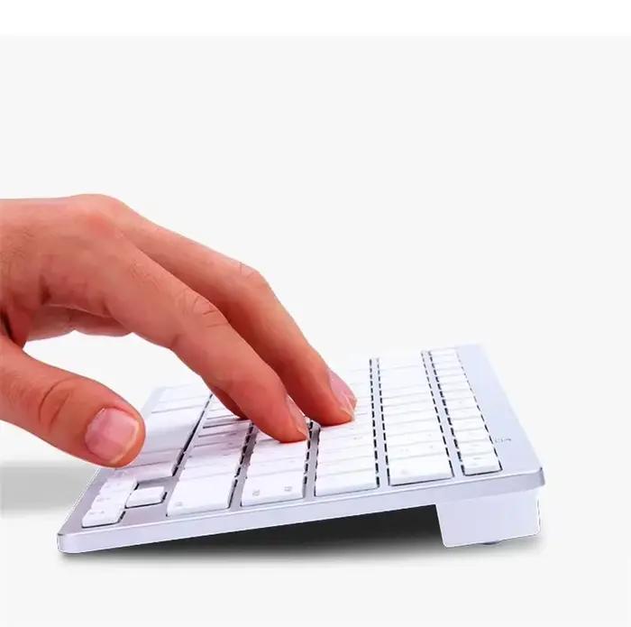 Clavier Bluetooth sans fil Portable hébreu/coréen/arabe/russe/espagnol/japonais pour tablette iPad téléphone PC Android IOS Windows