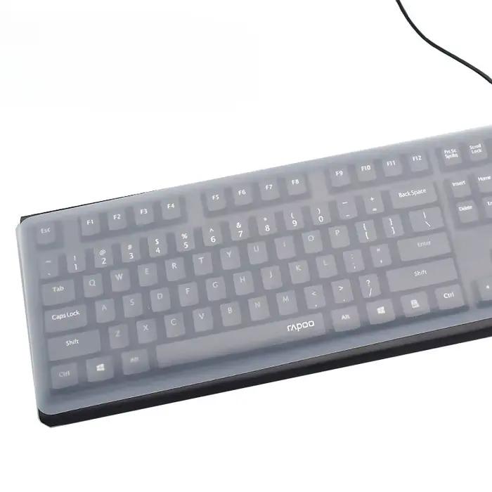 1 pièce de protection de clavier ultra-mince et transparente - housse
