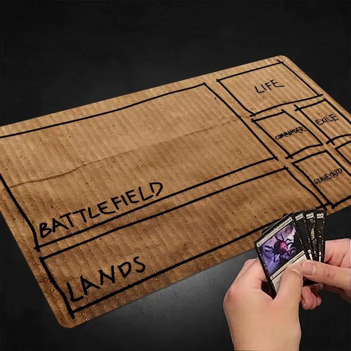 Tapis de jeu MTG en carton